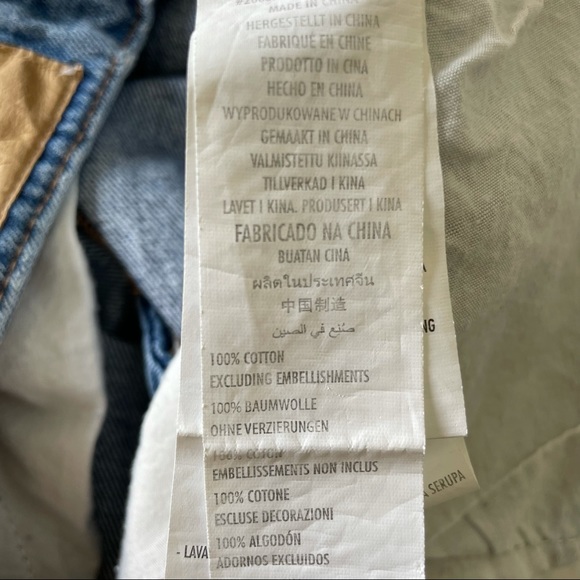 Rugrats Custom Denim Mom Jeans Size 4 - Picture 9 of 14